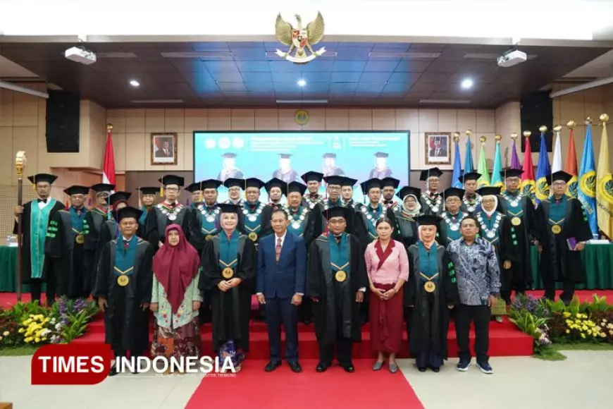 UNJ Kukuhkan Empat Guru Besar Baru untuk Perkuat Kiprah Kampus Bereputasi dan Berdampak