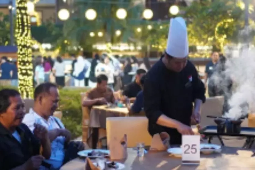 Golden Tulip Jineng Resort Bali Luncurkan Sizzling Sky Garden, Konsep All You Can Eat BBQ Terbaru