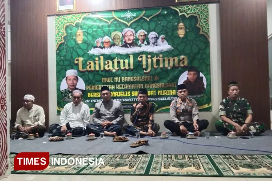 MWC NU Bangsalsari Gelar Lailatul Ijtima’ untuk Perkuat Silaturahmi Warga