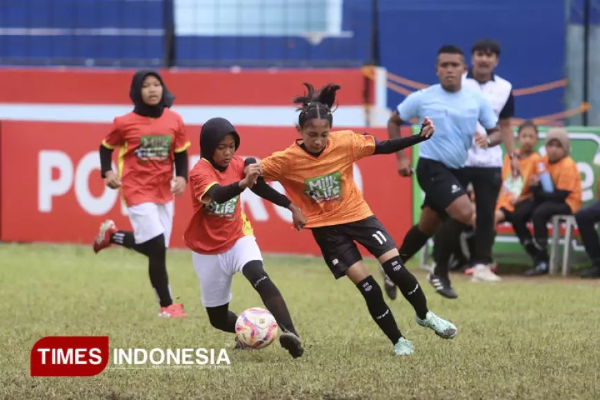 MilkLife Soccer Challenge Malang Seri 1, Jaring Talenta Sepak Bola Putri Usia Dini