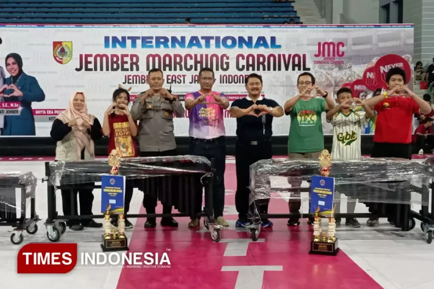 International Jember Marching Carnival 2025 Libatkan Peserta Internasional
