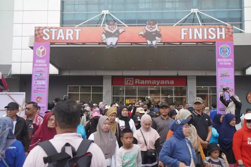 Ratusan Masyarakat Mantapkan Partisipasi Merawat Demokrasi Bersama Bawaslu Bontang