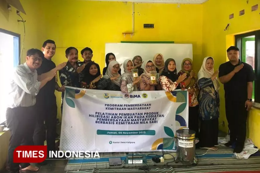 Dari Panen Mentah ke Produk Bernilai: UNMER Malang Berdayakan Pokmas Nila Sari di Kalipare