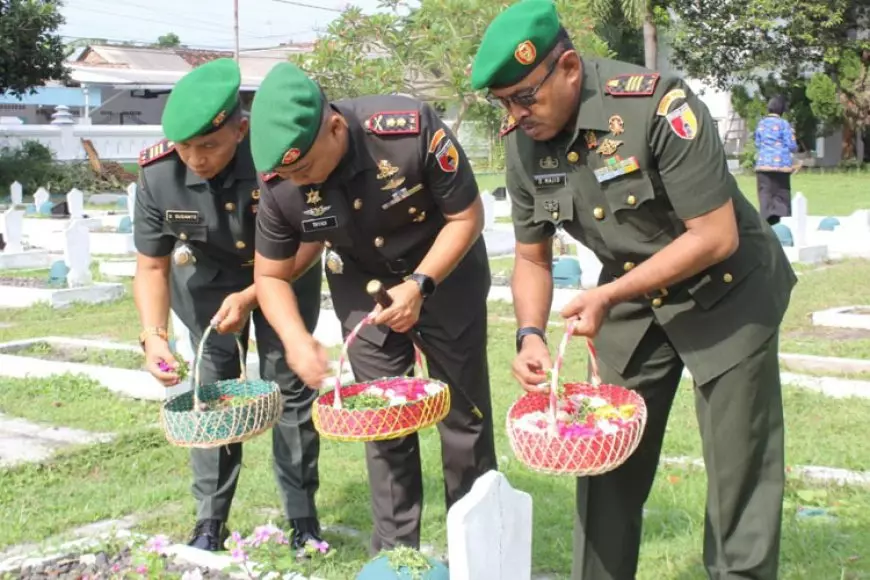 Ziarah Pahlawan Warnai HUT ke-62 Korem 083 Baladhika Jaya di Banyuwangi