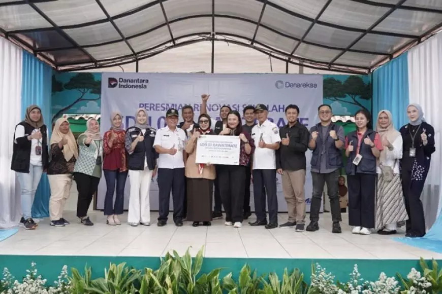 Holding BUMN Danareksa Gandeng LMI Bantu Pendidikan Indonesia melalui Renovasi Sekolah