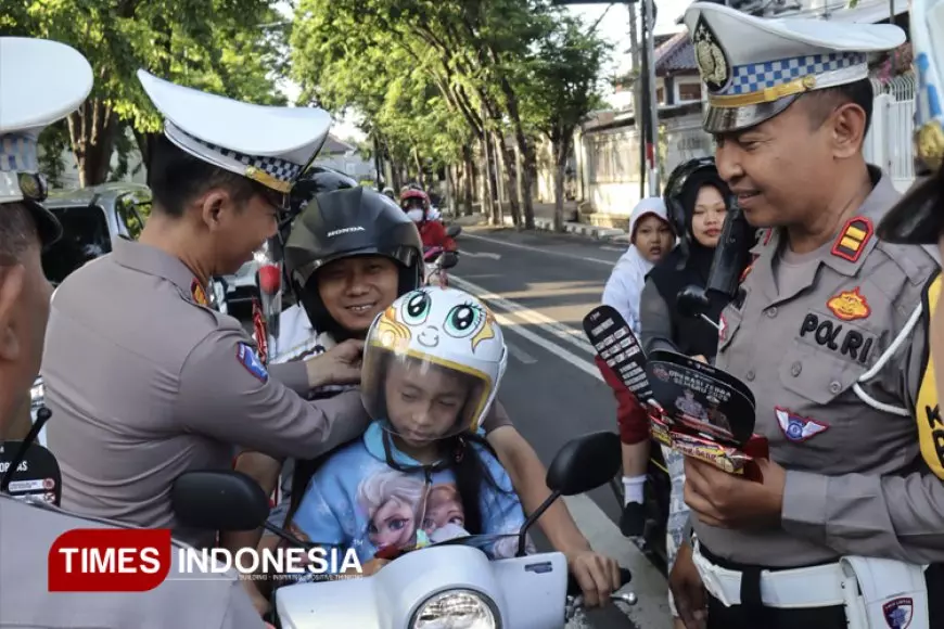Inovasi Satlantas Polres Probolinggo Kota Ubah Penegakan Hukum Jadi Ajang Apresiasi