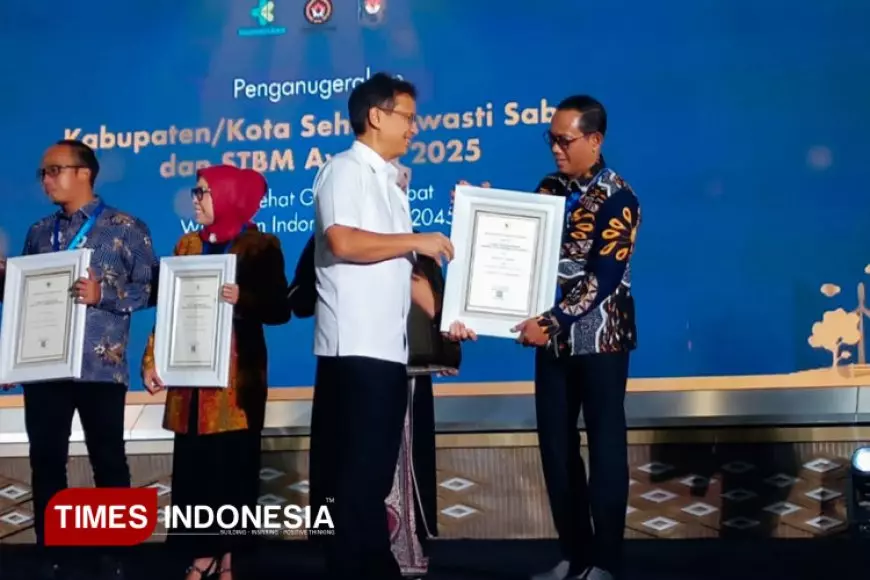 Sanitasi Sukses, Jember Sabet STBM Award Pratama Terbaik 1 Nasional