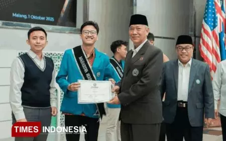 Mahasiswa FEB UNISMA Raih Juara 1 Pilmapres dalam Anugerah Kemahasiswaan 2025