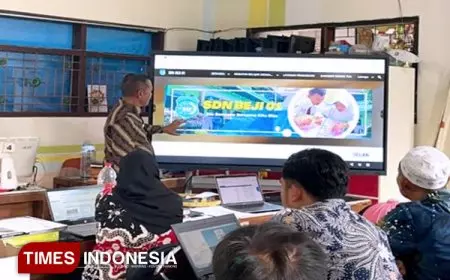 Permudah Pembelajaran, SDN Beji 01 Kota Batu Terapkan Siap KLik