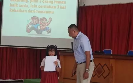 UKWK Literasi Anti Bullying di SD Katolik Kolese Santo Yusup III Malang Lewat Nilai Kasih Ajaran Yesus Kristus 