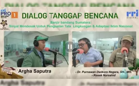 Pakar Hukum Lingkungan UWG Malang Kecam Keras Kebijakan Pemerintah Terkait Banjir Bandang Sumatera