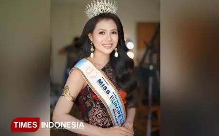Raih Top 10 Miss Europe Continental 2025, Ena Marlena: Usaha Tak Khianati Hasil