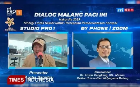 Rektor UWG Malang Tegaskan Komitmen Antikorupsi dan Beri Sorotan Kritis atas Kebijakan Amnesti Presiden