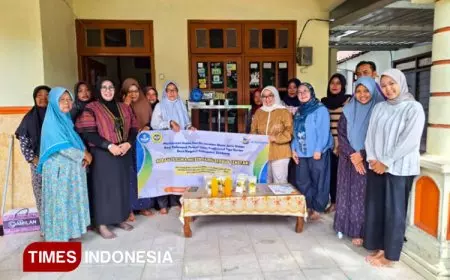 UNMER Malang Dorong UMKM Jamu Desa Megaluh Naik Kelas melalui Inovasi Mesin Jamu Instan