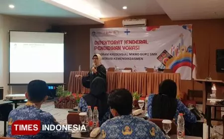 Puluhan Guru SMK Digembleng Tingkatkan Kompetensi Sesuai Kebutuhan Industri