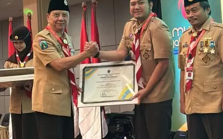 Kiprah Kepramukaan Tinggi, Kwarcab Pramuka Kabupaten Malang Peroleh Predikat Tergiat V