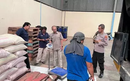 Polresta Banyuwangi Pastikan 6,25 Ton Jagung Petani Diserap oleh Bulog