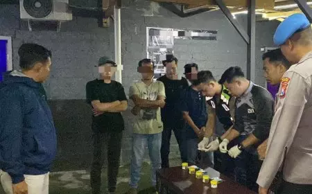 Jelang Nataru 2025-2026, Polres Probolinggo Patroli Narkoba ke Tempat Hiburan Malam