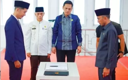 Angga Putra Jayani Pimpin Perumdam Tirta Serambi, Pemko Padang Panjang Targetkan Layanan Lebih Prima