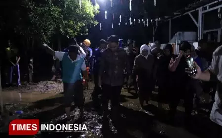 Bupati Jember Tinjau Lokasi Banjir di Tegalbesar, Soroti Posisi Perumahan di Bantaran Sungai