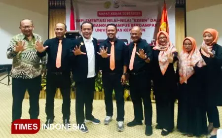 Tegaskan Visi Kampus KEREN, Universitas Kepanjen Hadirkan Coach Fahmi dalam Raker 2025