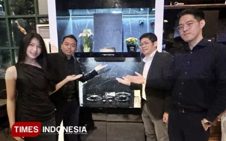 Transformasi Dapur Modern, Midea Kenalkan Koleksi Terbaru Built-In Gas Hob dan Cooker Hood
