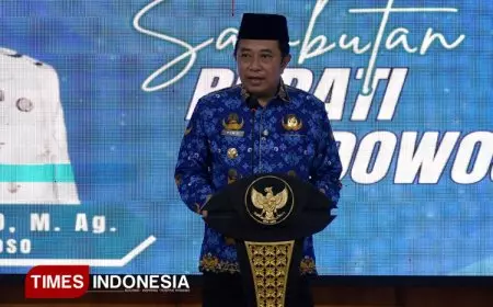 Bupati Hamid Berharap PWI Sinergi Wujudkan Visi Bondowoso Berkah