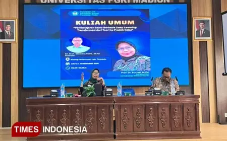 Kuliah Tamu UNIPMA Kupas Deep Learning, Dorong Transformasi Pembelajaran Sains di Kelas