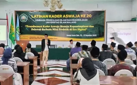 LKA ke-20 Unisma Cetak Kader Militan Aswaja An-Nahdliyah