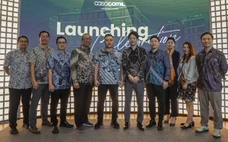 CasaComo Resmi Meluncur, Perkuat Segmen Hunian Modern Tepi Danau di Shila Laketown