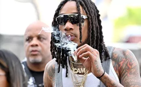 Hisap Ganja Saat Manggung, Wiz Khalifa Dijatuhi Hukuman 9 Bulan Penjara di Rumania