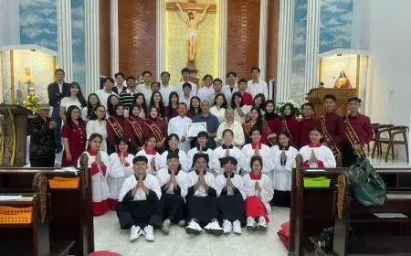 Di Hari Natal, Duta Pancasila Kabupaten Malang Kunjungi Gereja Perkuat Toleransi