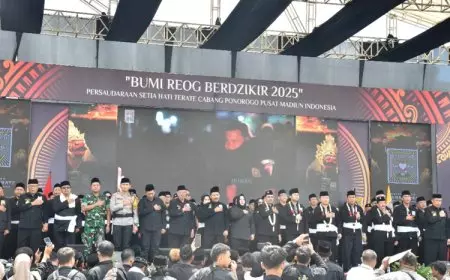 Ikuti Bumi Reog Berdzikir 2025, Begini Kesan Dandim Ponorogo