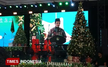 Hadiri Perayaan Natal Kemenag, Menag Sebut Festival Kasih Nusantara Ruang Bangun Solidaritas Bangsa