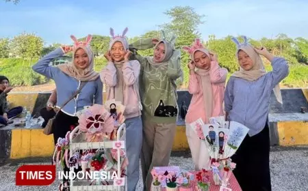 Dari Kawat Bulu Jadi Peluang Usaha, Mahasiswa PBSI UNIPMA Buktikan Kreativitas Bisa Jadi Cuan