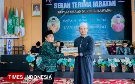 Kepala SMA An Nur Baru Dilantik, Tekankan Kolaborasi dan Kepemimpinan Amanah