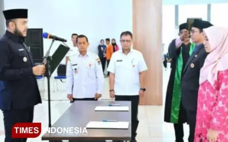 Fadly Amran Lantik Kepala Sekolah dan Pejabat, Tegaskan Komitmen Wujudkan Progul Padang Juara
