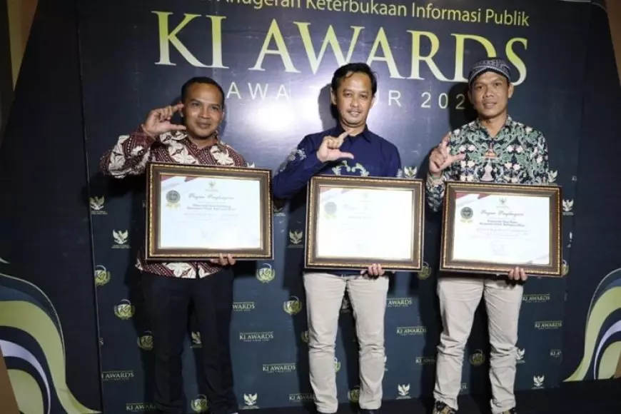 Kabupaten Blitar Borong Tiga Penghargaan Keterbukaan Informasi Publik Jatim 2025
