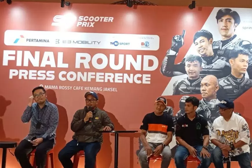 Perebutkan Juara Umum, Pembalap Scooter Prix Siap Tampil Maksimal di Babak Final