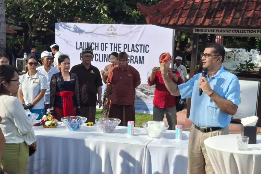 Kolaborasi Ayodya Resort Bali dan Diversey Indonesia, Luncurkan Inisiatif CSR Inovatif: PlasticShreds