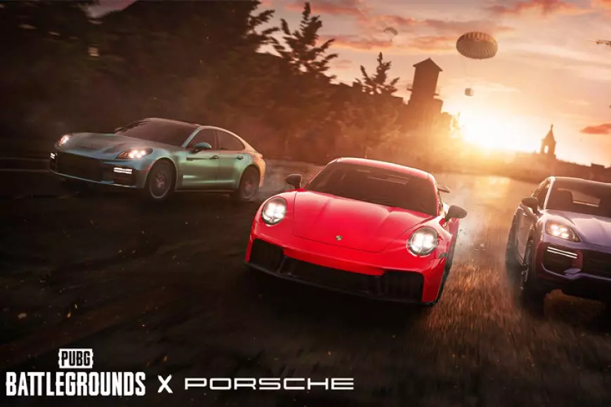 PUBG Mobile Gandeng Porsche, Mobil Super Mewah Hadir di Battlegrounds