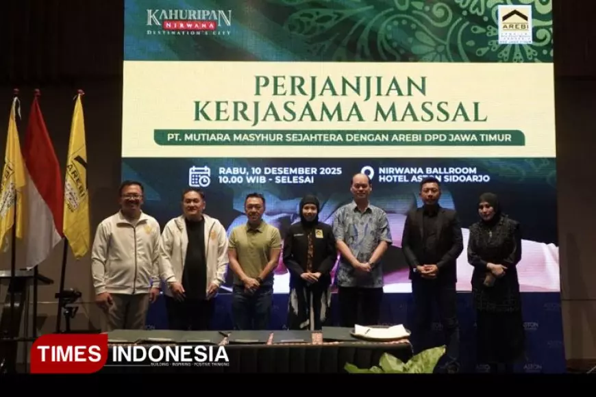 Kahuripan Nirwana dan AREBI Jatim Kerja Sama Massal Perluas Akses Perumahan Sehat dan Investasi Bernilai Tinggi
