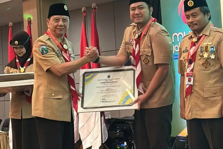 Kiprah Kepramukaan Tinggi, Kwarcab Pramuka Kabupaten Malang Peroleh Predikat Tergiat V