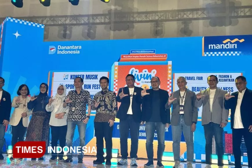 Puncak Livin’ Fest 2025 di Surabaya, Bank Mandiri Dorong Akselerasi UMKM dan Industri Kreatif