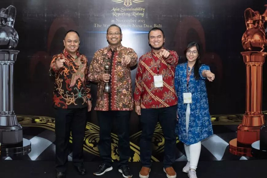 Raih Platinum ASRRAT ke-8 , Pupuk Kaltim Pertegas Komitmen ESG