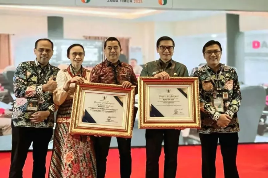 Perumda Tugu Tirta Kota Malang Raih Predikat Outstanding Public Service Innovations 2025 di Kovablik Jatim