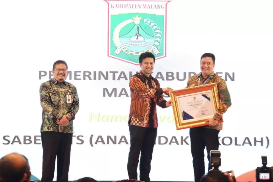 Inovasi SABER ATS Kabupaten Malang Raih Penghargaan Top 45 Kovablik Jawa Timur 2025