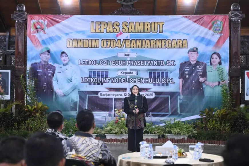 Pisah Sambut Dandim 0704 Banjarnegara, Bupati Berharap Sinergitas Tetap Terjaga