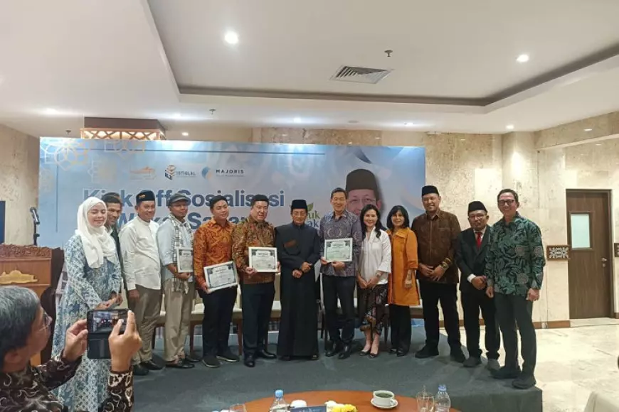 Menag Nasaruddin Umar Buka Peluncuran Wakaf Saham Masjid Istiqlal