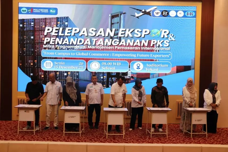 Polije Dorong UMKM Jember Tembus Pasar Eropa dan Amerika Lewat Ekspor